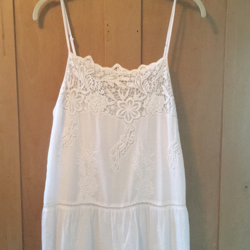 Spell Magnolia White midi Dress medium - Picture 7 of 16